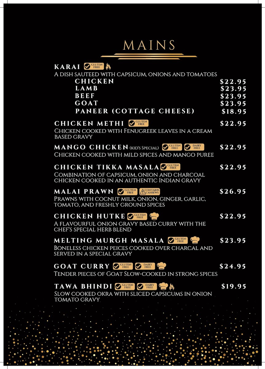 Menu Indian Burrp – Authentic Indian Restaurant In Bayside Melbourne-2