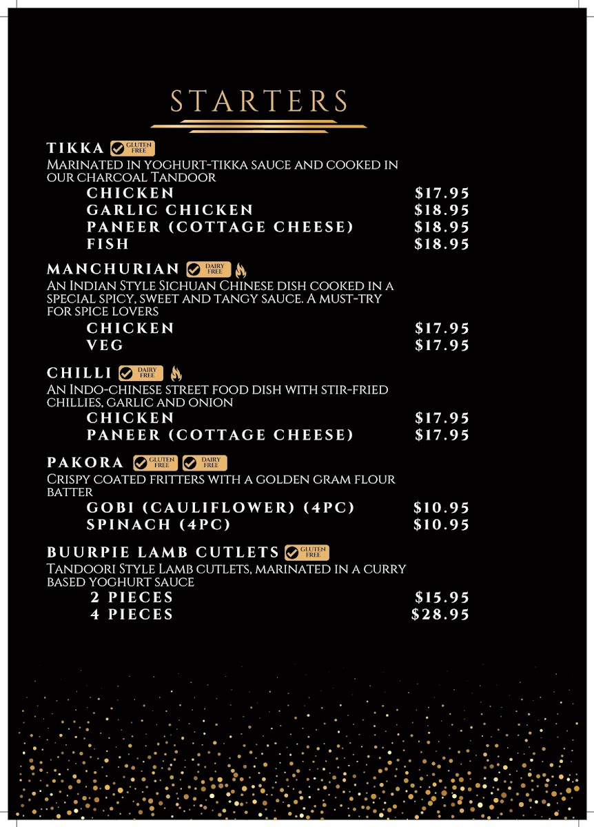 Menu Indian Burrp – Authentic Indian Restaurant In Bayside Melbourne-3